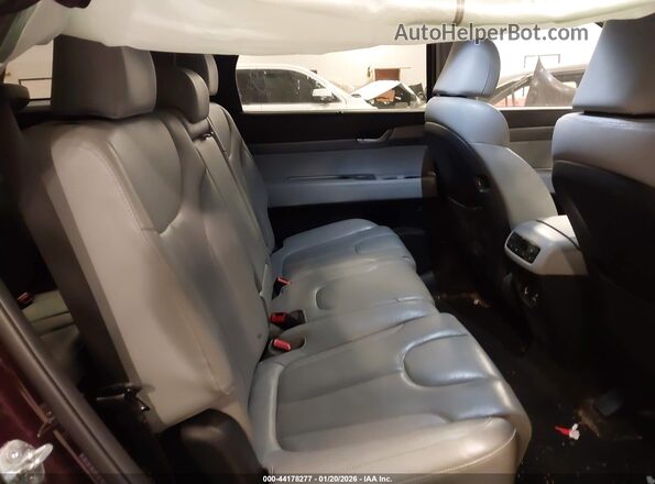 KM8R44HE4NU399025 2022 HYUNDAI PALISADE Фиолетовый Вид наклейки с VIN-кодом