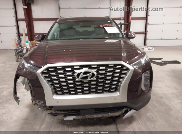 KM8R44HE4NU399025 2022 HYUNDAI PALISADE Фиолетовый Вид щитка приборов