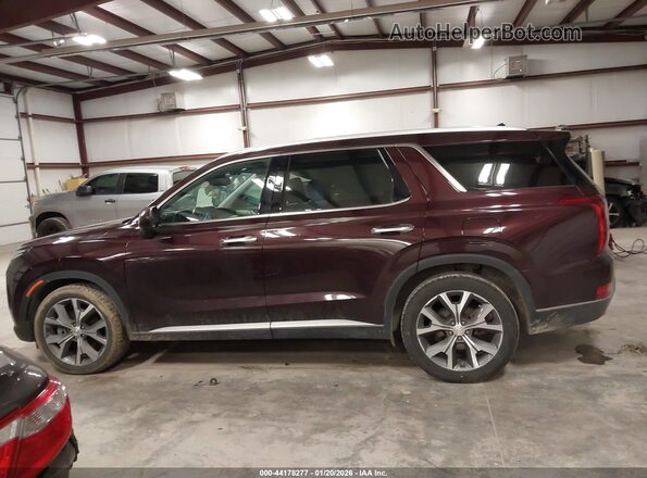 KM8R44HE4NU399025 2022 HYUNDAI PALISADE Фиолетовый Панорамный вид салона 360°