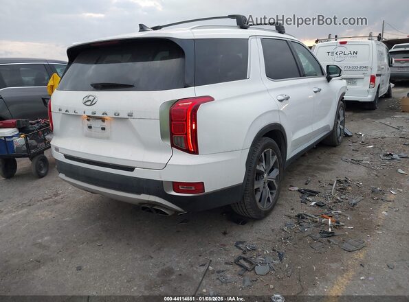 KM8R44HE4NU403042 2022 HYUNDAI PALISADE Белый Задняя правая четверть
