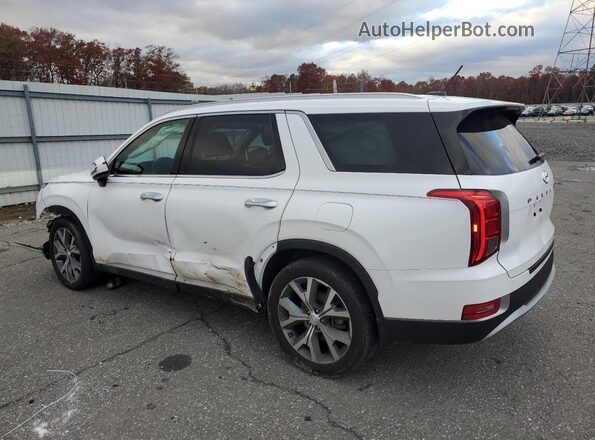 KM8R4DHE3LU117096 2020 HYUNDAI PALISADE Белый Задняя левая четверть