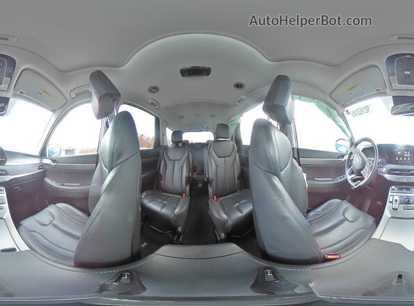 KM8R4DHE3LU117096 2020 HYUNDAI PALISADE Белый Панорамный вид салона 360°