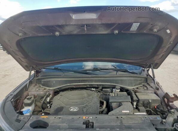 KM8R54HE5LU166877 2020 HYUNDAI PALISADE Темно-бордовый Вид подкапотного пространства