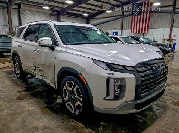 KM8R5DGE3RU664392 2024 HYUNDAI PALISADE Белый Передняя правая четверть