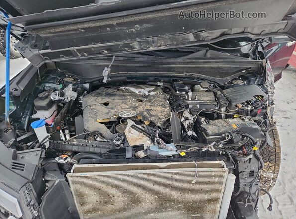 KM8R5DGEXPU607958 2023 HYUNDAI PALISADE Green Engine compartment view