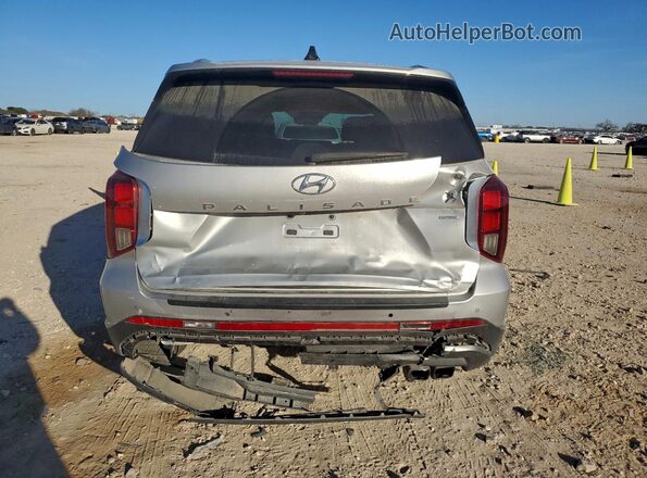 KM8R5DGEXPU613114 2023 HYUNDAI PALISADE Silver Vista trasera