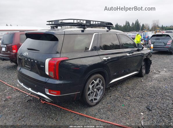 KM8R7DHE0MU249290 2021 HYUNDAI PALISADE Серый Задняя правая четверть