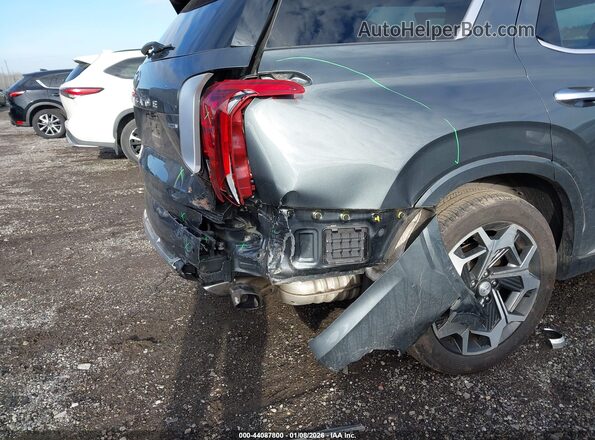 KM8R7DHE2NU423975 2022 HYUNDAI PALISADE Серый Вид спереди
