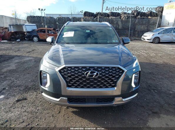 KM8R7DHE2NU423975 2022 HYUNDAI PALISADE Серый Вид щитка приборов