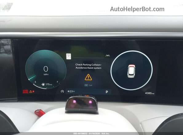 KM8RKES23TU028509 2026 HYUNDAI PALISADE White Widok tylnych siedzeń