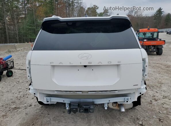 KM8RMES22TU039219 2026 HYUNDAI PALISADE White Вид ззаду