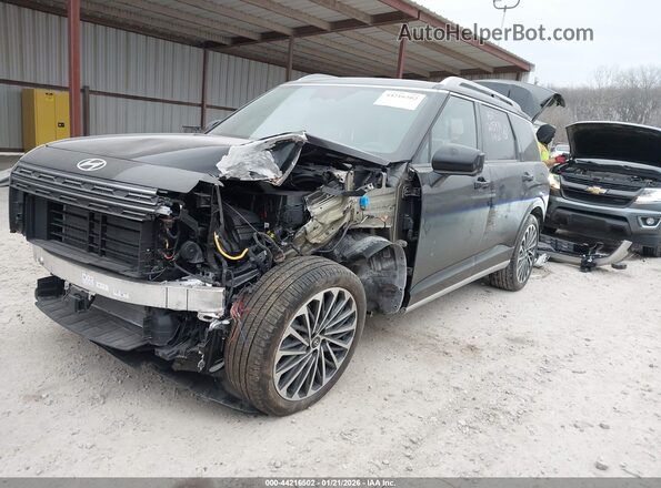KM8RMES25TU044804 2026 HYUNDAI PALISADE Black წინა მარცხენა ხედი სამი მეოთხედიდან