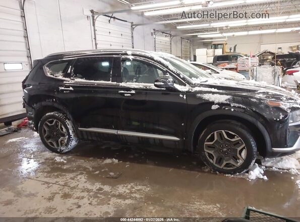 KM8S3DA1XNU018323 2022 HYUNDAI SANTA FE HYBRID Black Vista interior de 360 grados