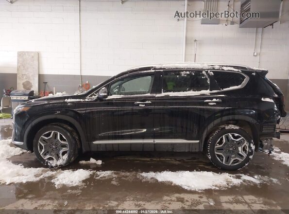 KM8S3DA1XNU018323 2022 HYUNDAI SANTA FE HYBRID Black 