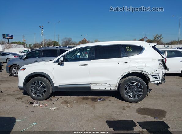 KM8S5DA15NU020135 2022 HYUNDAI SANTA FE HYBRID White Widok wnętrza 360 stopni