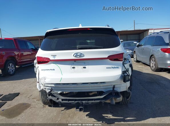 KM8S5DA15NU020135 2022 HYUNDAI SANTA FE HYBRID White 