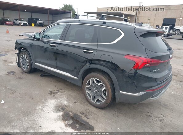 KM8S7DA22PU069234 2023 HYUNDAI SANTA FE PLUG-IN HYBRID Black Tył lewy