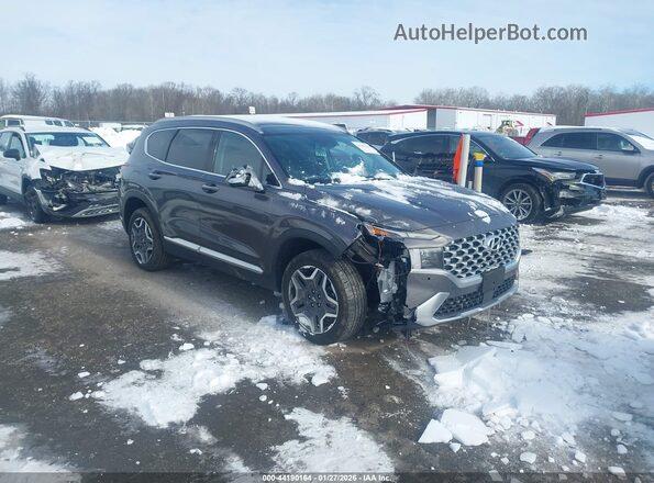 KM8S7DA25PU100007 2023 HYUNDAI SANTA FE PLUG-IN HYBRID Gray Przód prawy