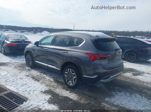 KM8S7DA25PU100007 2023 HYUNDAI SANTA FE PLUG-IN HYBRID Gray Tył lewy