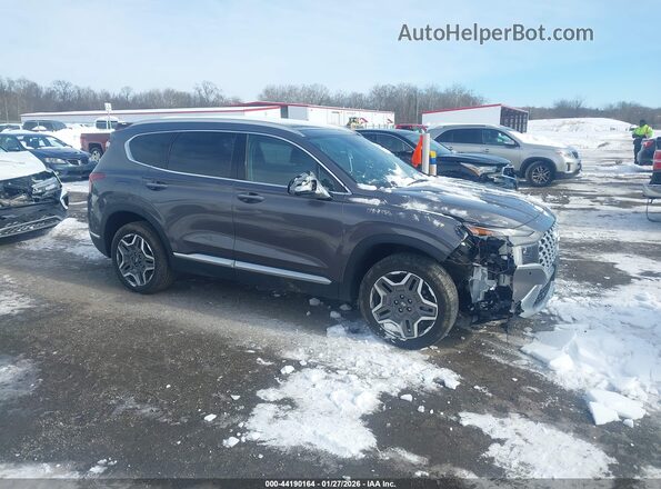 KM8S7DA25PU100007 2023 HYUNDAI SANTA FE PLUG-IN HYBRID Gray Widok wnętrza z tyłu