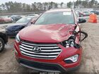 2016 Hyundai Santa Fe Se Красный vin: KM8SM4HF1GU155152