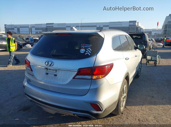 KM8SM4HF2JU273668 2018 HYUNDAI SANTA FE Silver Задня права чверть