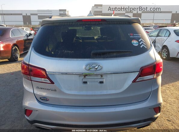 KM8SM4HF2JU273668 2018 HYUNDAI SANTA FE Silver 