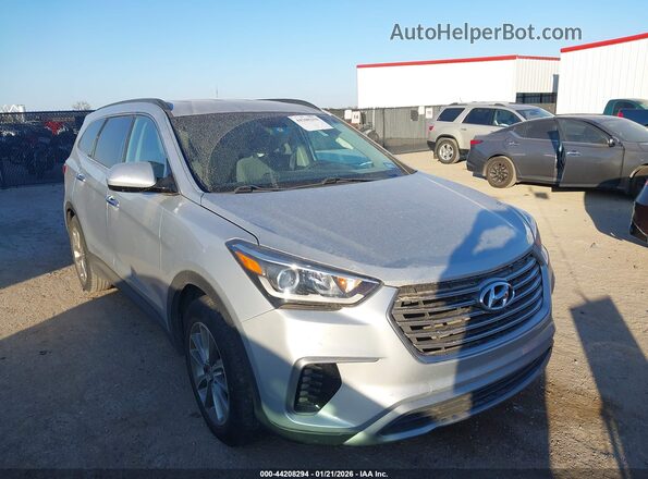 KM8SM4HF2JU273668 2018 HYUNDAI SANTA FE Silver Передня права чверть