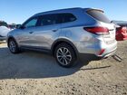 2017 Hyundai Santa Fe Se Серебряный vin: KM8SM4HF5HU228802