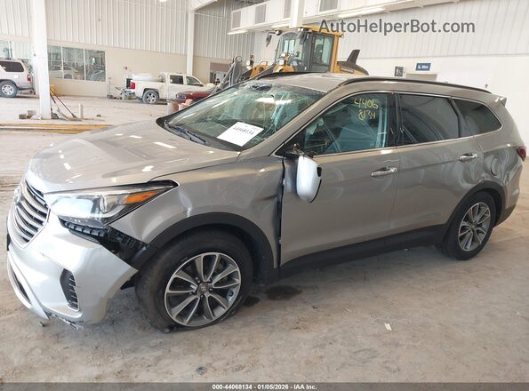 KM8SMDHF9JU291374 2018 HYUNDAI SANTA FE Серебряный Вид спереди