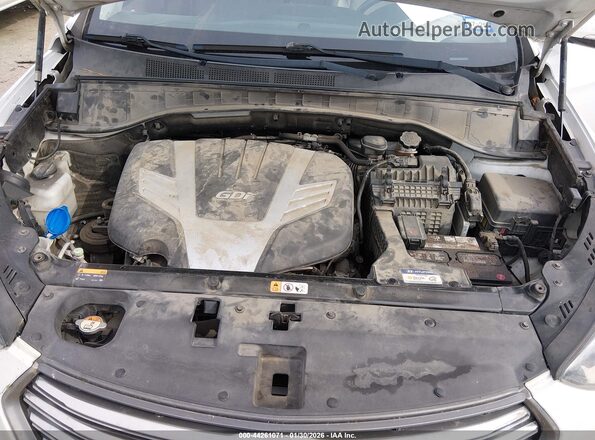 KM8SN4HF6KU311031 2019 HYUNDAI SANTA FE XL Белый Вид сзади