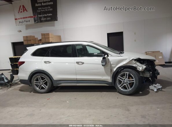 KM8SR4HF6JU282083 2018 HYUNDAI SANTA FE Белый Панорамный вид салона 360°