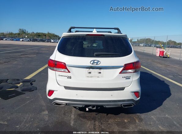 KM8SR4HFXKU309075 2019 HYUNDAI SANTA FE XL Белый 