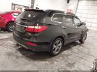 2016 Hyundai Santa Fe Limited Черный vin: KM8SRDHF6GU159084
