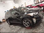 2016 Hyundai Santa Fe Limited Черный vin: KM8SRDHF6GU159084