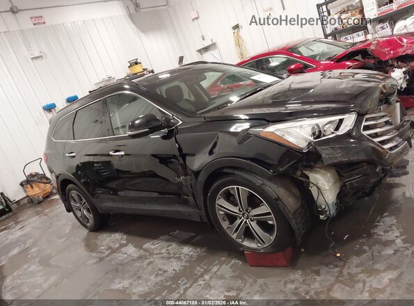 KM8SRDHF6GU159084 2016 HYUNDAI SANTA FE Черный Панорамный вид салона 360°