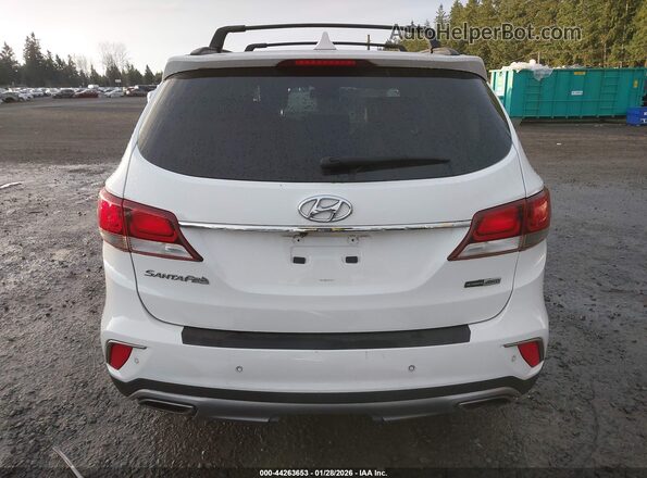 KM8SRDHF7HU243383 2017 HYUNDAI SANTA FE Белый 