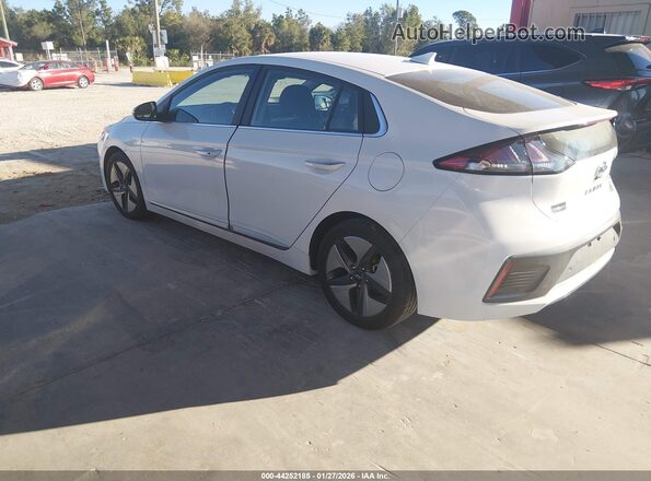 KMHC05LC0NU278294 2022 HYUNDAI IONIQ HYBRID Белый Задняя левая четверть