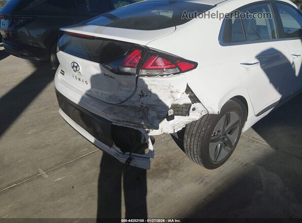 KMHC05LC0NU278294 2022 HYUNDAI IONIQ HYBRID Белый Вид спереди