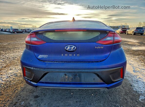 KMHC05LC3KU132533 2019 HYUNDAI IONIQ Синий Вид сзади