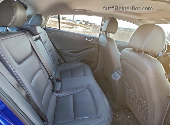 KMHC05LC3KU132533 2019 HYUNDAI IONIQ Синий Вид задних сидений