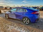 2019 Hyundai Ioniq Limited Синий vin: KMHC05LC3KU132533