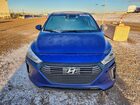 2019 Hyundai Ioniq Limited Синий vin: KMHC05LC3KU132533