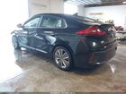 2017 Hyundai Ioniq Hybrid Limited Черный vin: KMHC05LC6HU026635