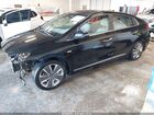 2017 Hyundai Ioniq Hybrid Limited Черный vin: KMHC05LC6HU026635