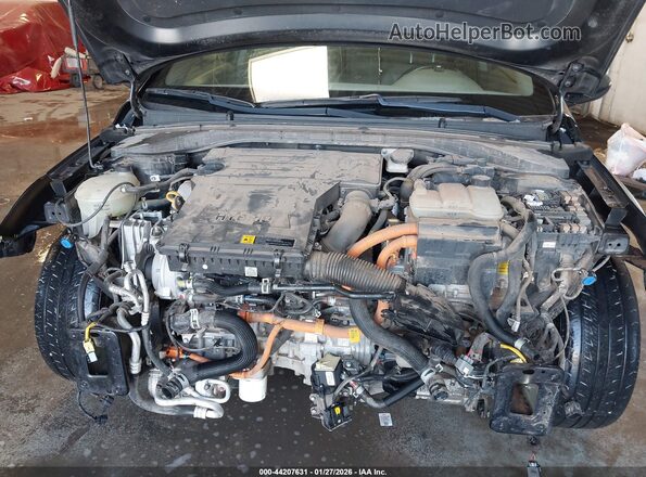 KMHC05LC6HU026635 2017 HYUNDAI IONIQ HYBRID Черный Вид сзади