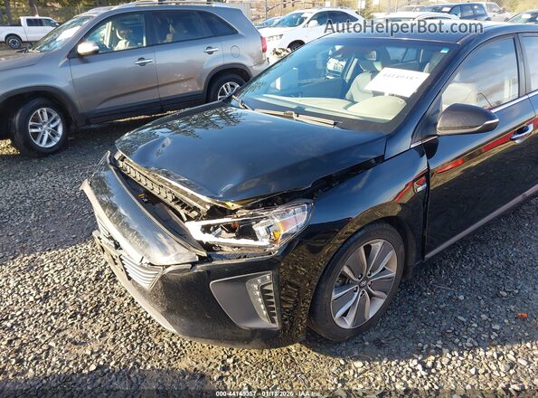 KMHC05LC8JU071808 2018 HYUNDAI IONIQ HYBRID Black Vista frontal