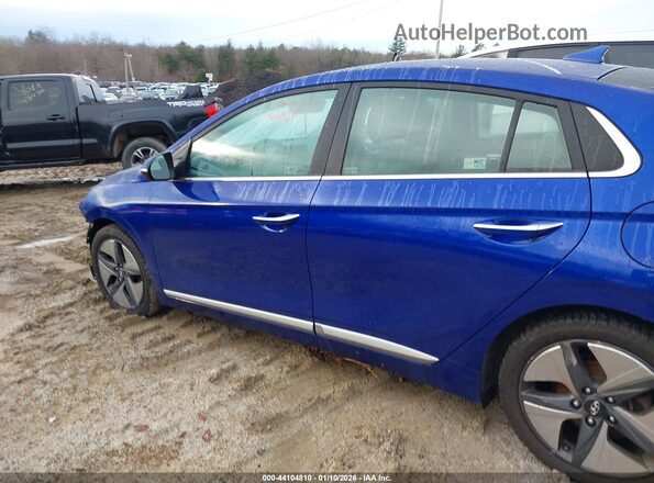KMHC05LC8NU278155 2022 HYUNDAI IONIQ HYBRID Синий 