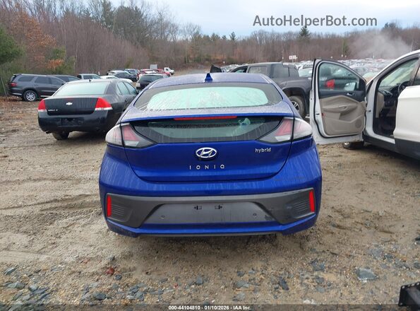 KMHC05LC8NU278155 2022 HYUNDAI IONIQ HYBRID Синий 