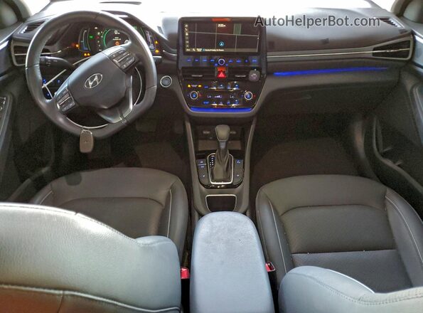 KMHC05LC9NU269142 2022 HYUNDAI IONIQ Белый Вид панели приборов
